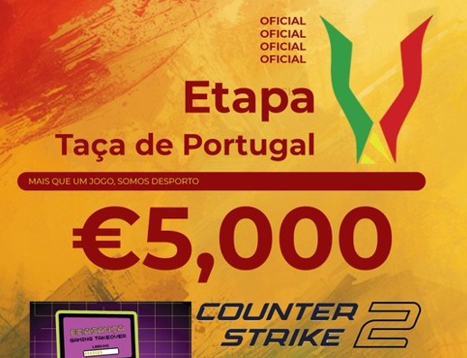 BGT 2026 apresentado como etapa da Taça de Portugal de CS2 com 5.000€ em prémios
